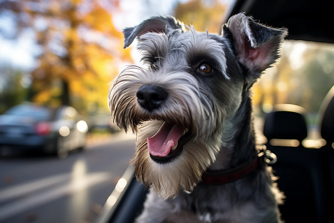 Dog Carrier Purse for Miniature Schnauzer