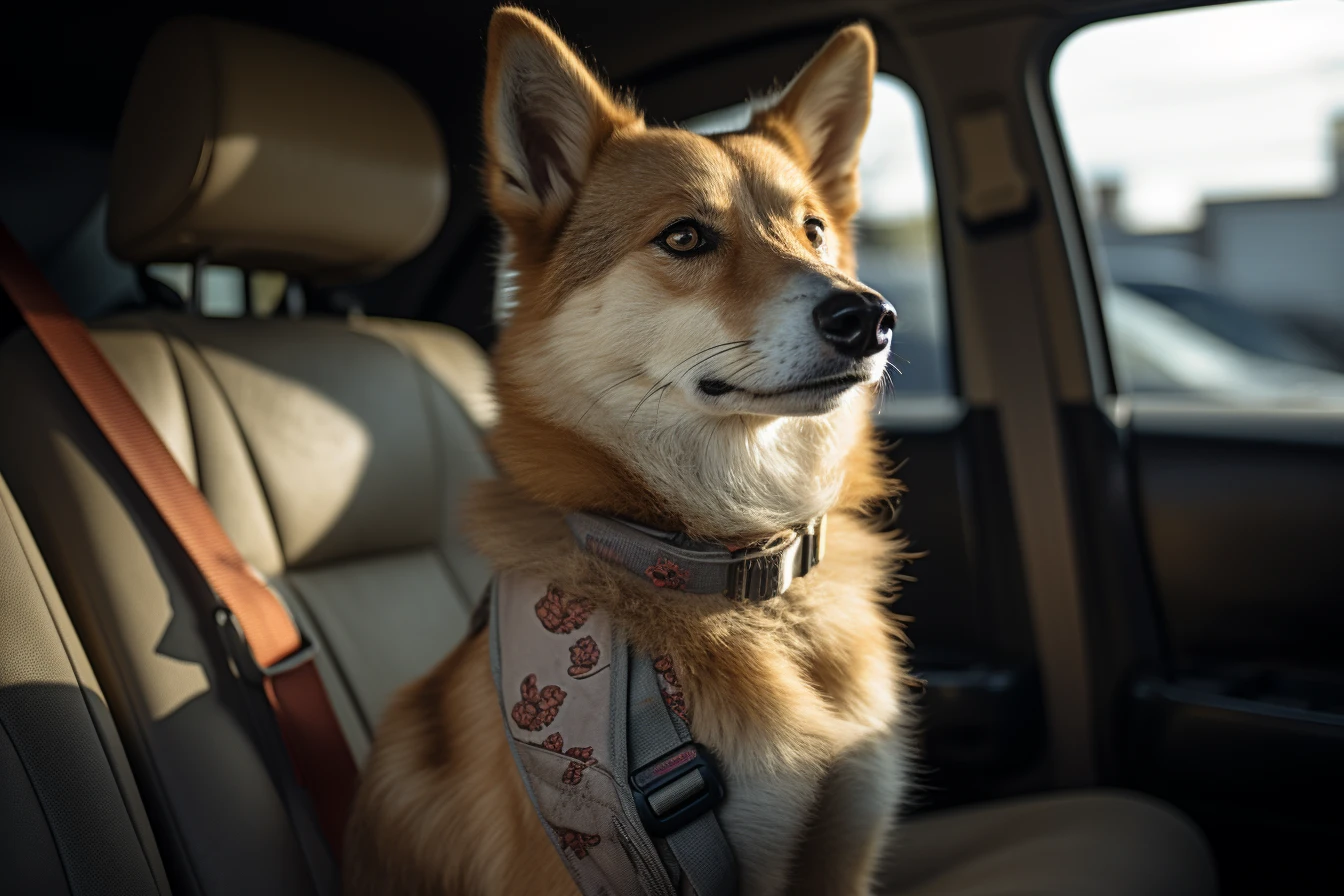 Chevrolet Colorado Dog Car Seat for Norwegian Lundehunds